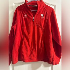 Budweiser dale half zip
